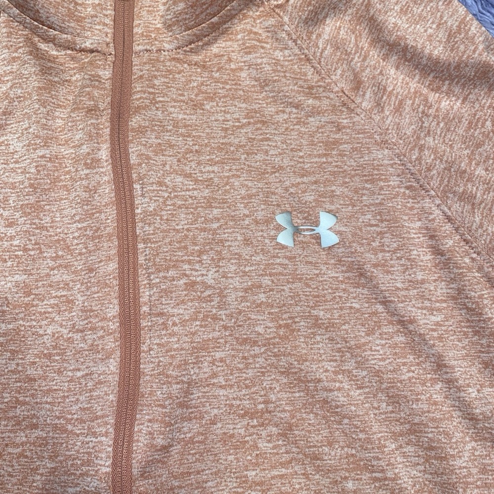Under‎ Armour Women's UA Tech Twist 1/2 Zip Loose Heat Gear Large - Picture 3 of 6